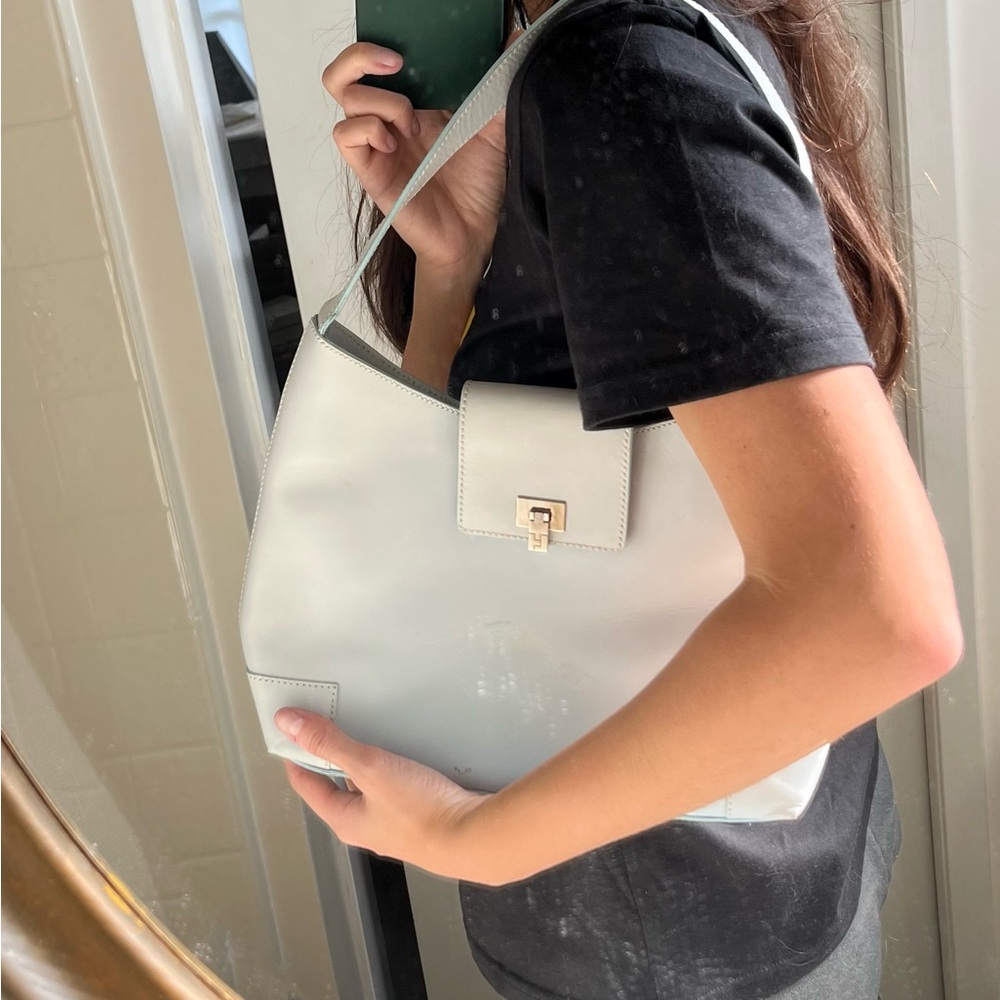 Vinatge Italian Leather Shoulder Bag